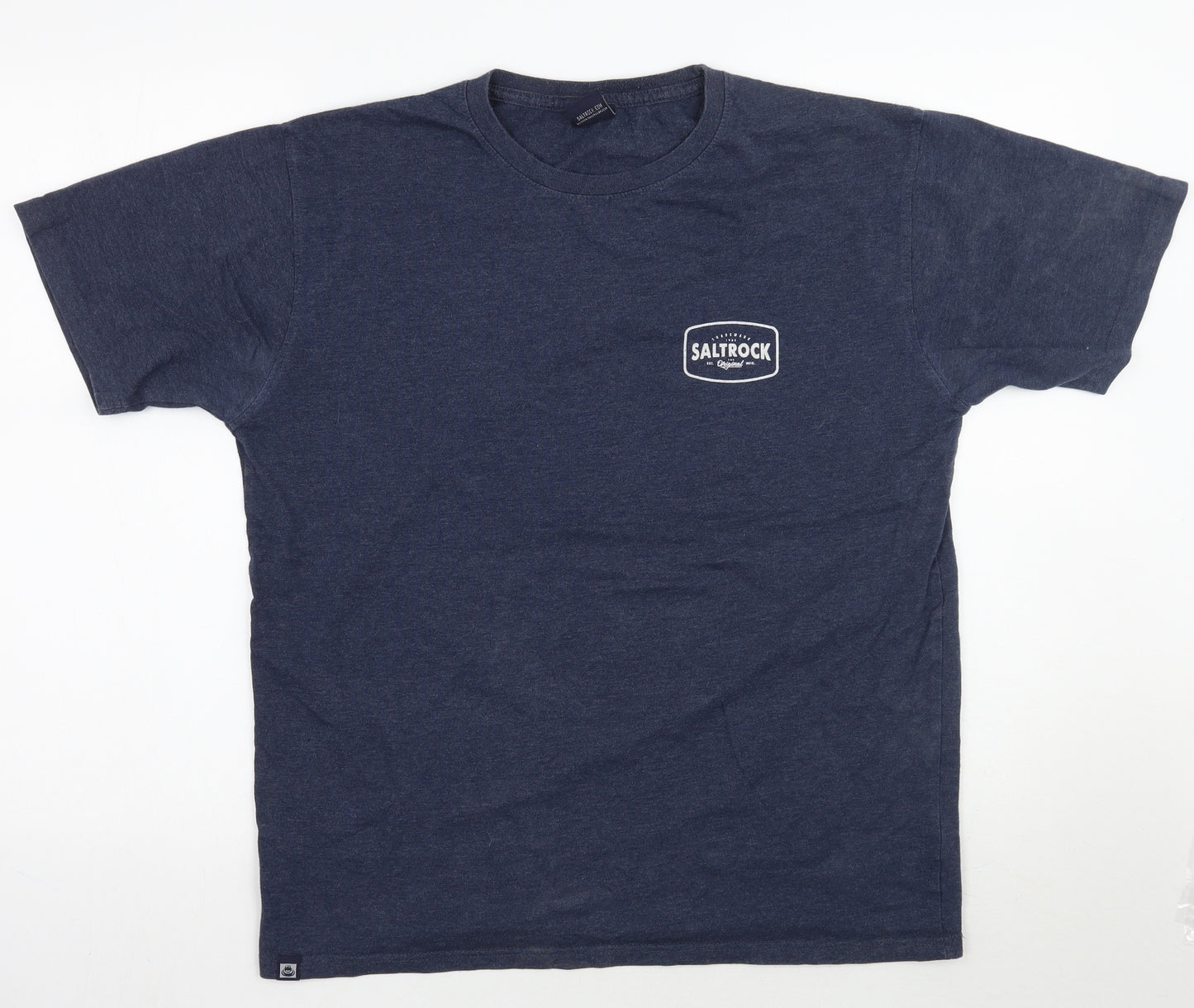 Salt rock Mens Blue    T-Shirt Size L