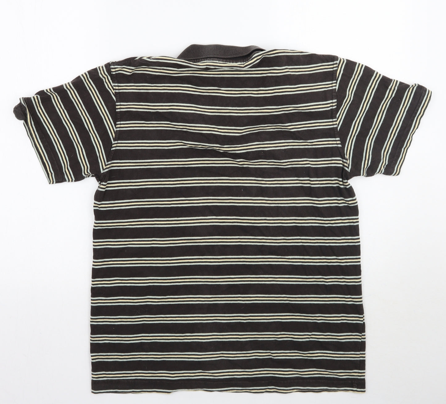 Guinness Mens Brown Striped   T-Shirt Size M