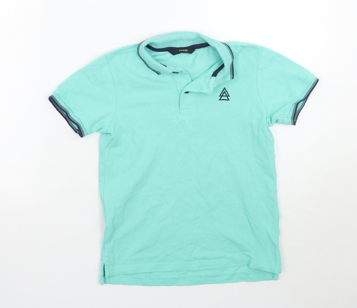 George Boys Green   Basic Polo Size 6-7 Years