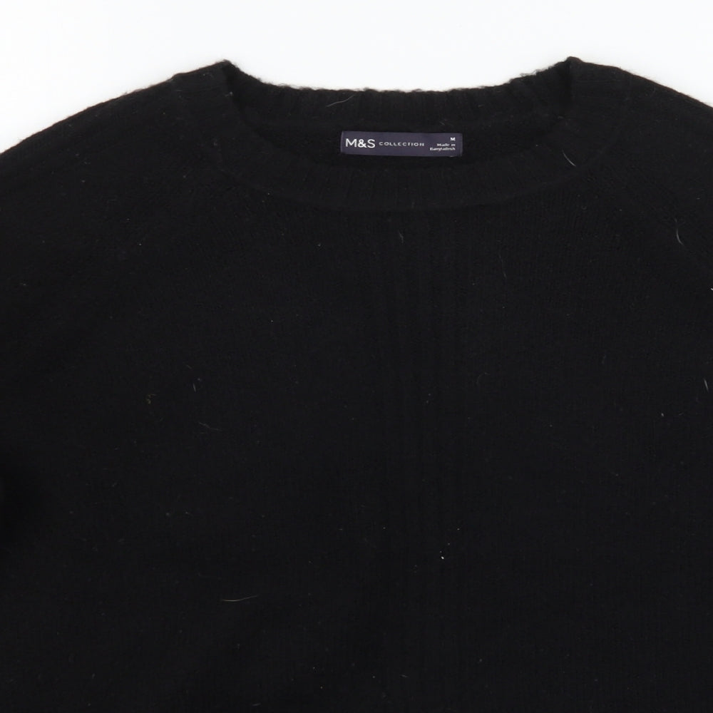 Marks and Spencer Womens Black   Pullover Jumper Size M