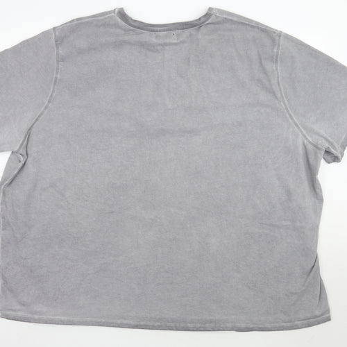 Jacamon Mens Grey    T-Shirt Size 4XL  - 5XL