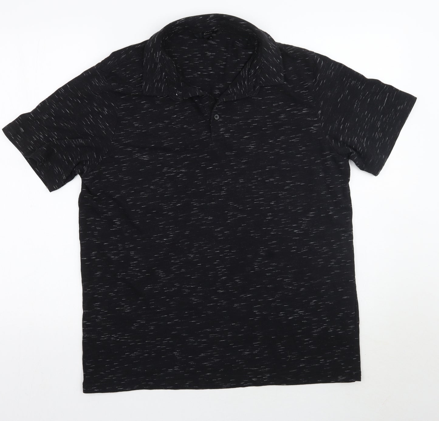 George Mens Black    T-Shirt Size L