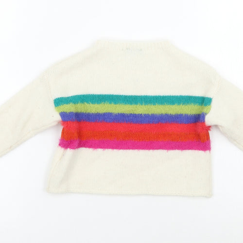 United Colors of Benetton Baby Multicoloured Striped  Pullover Jumper Size 12-18 Months