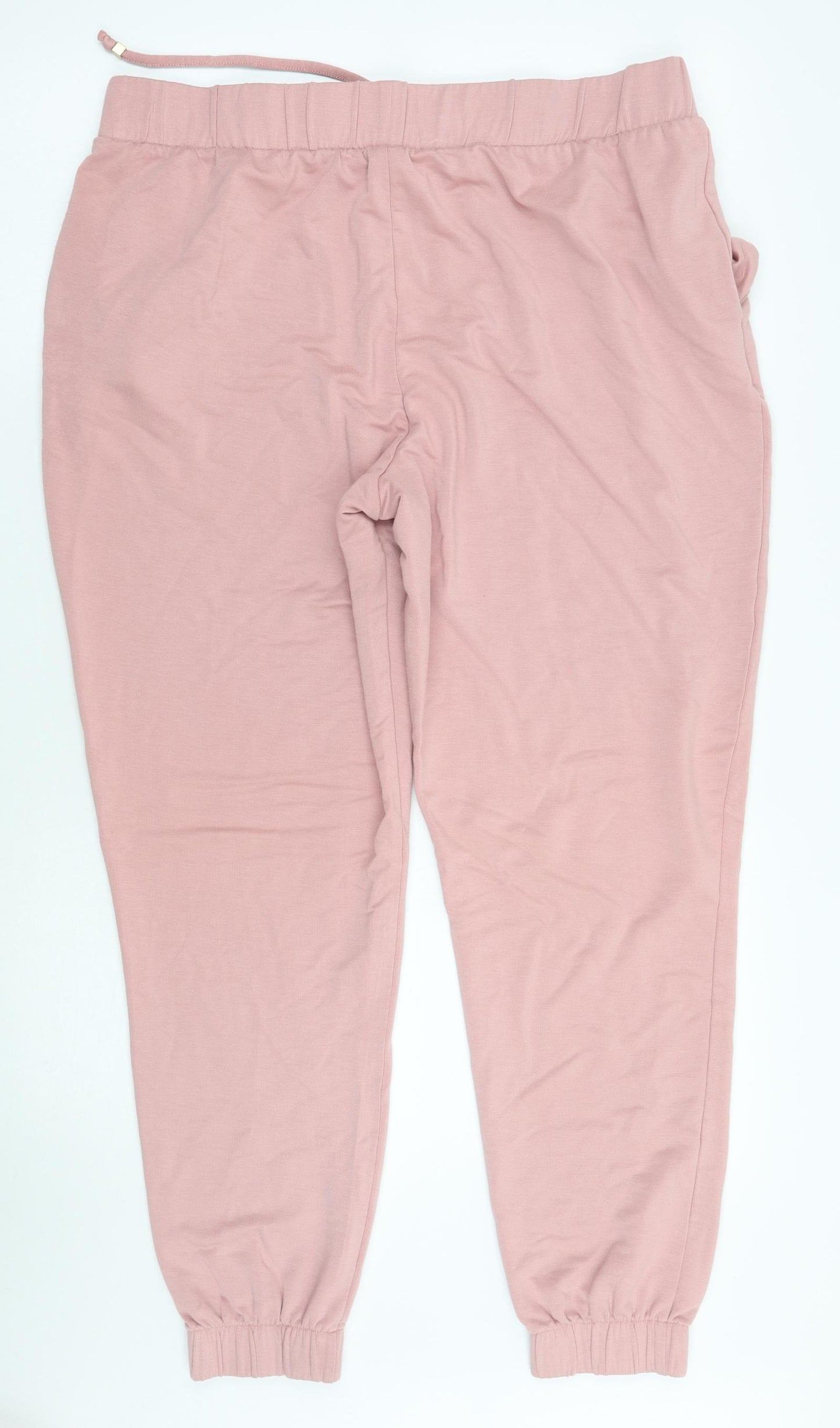 F&F Womens Pink   Sweatpants Trousers Size 18 L27 in