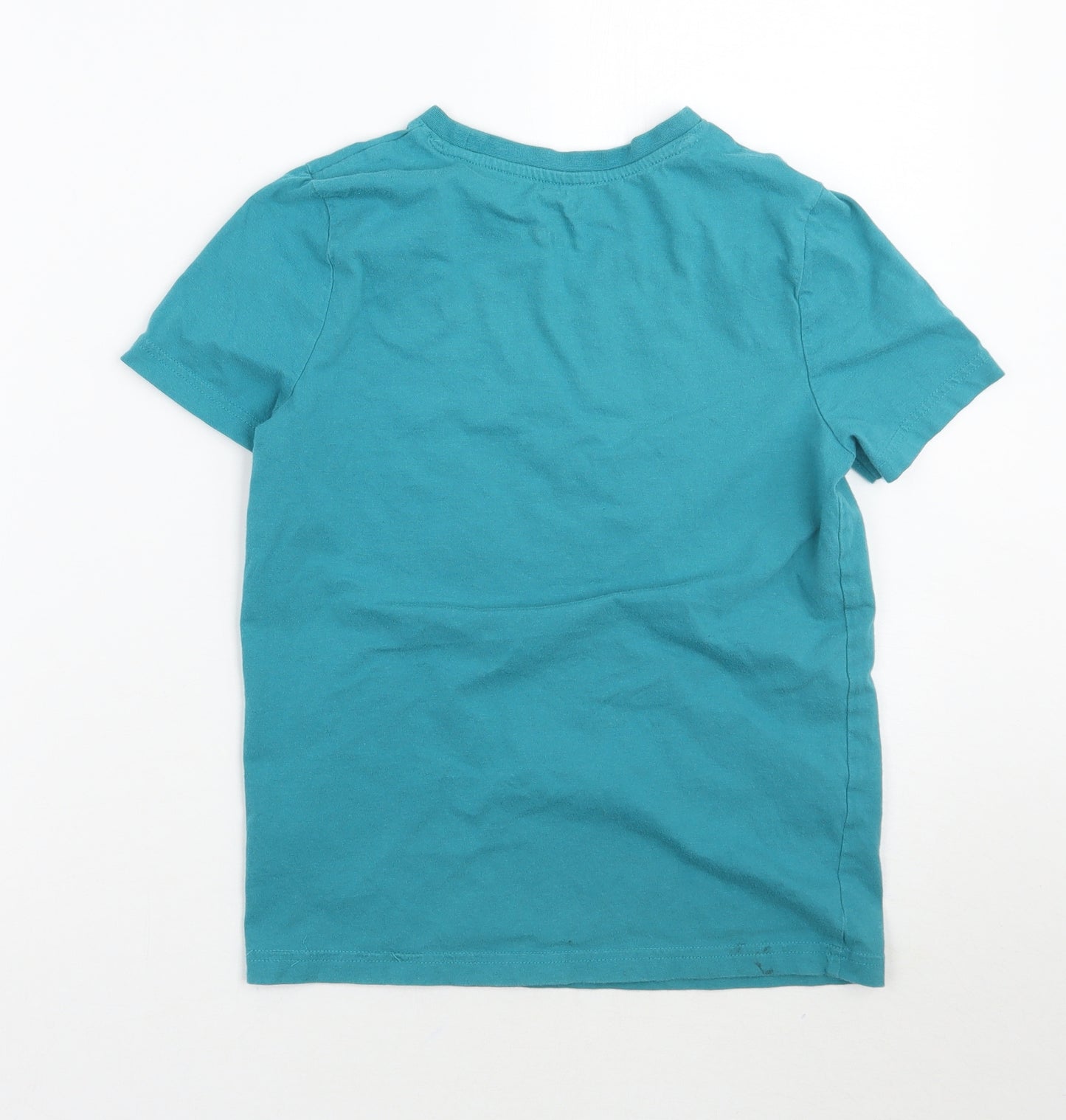 F&F Boys Green   Basic T-Shirt Size 8-9 Years
