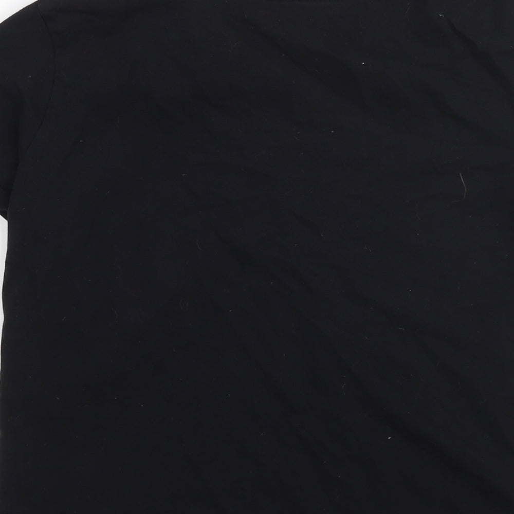Primark Boys Black   Basic T-Shirt Size 10-11 Years