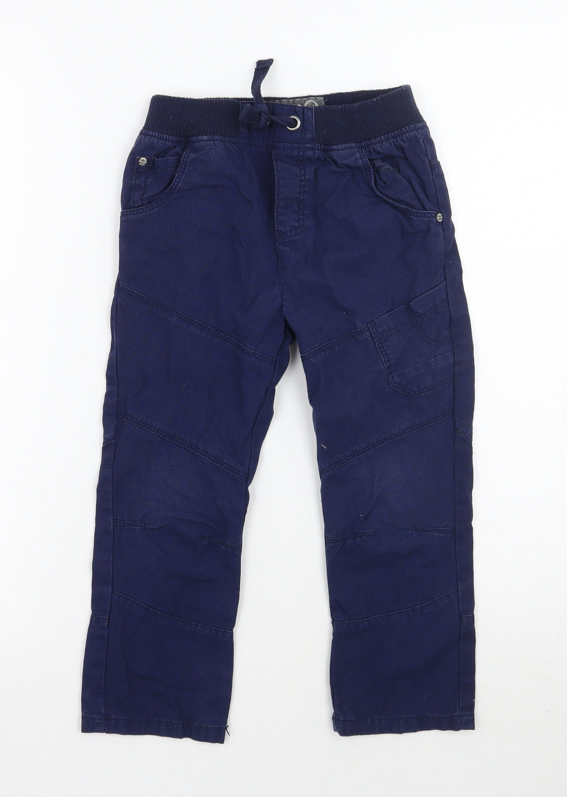 TU Boys Blue   Cargo Trousers Size 4-5 Years