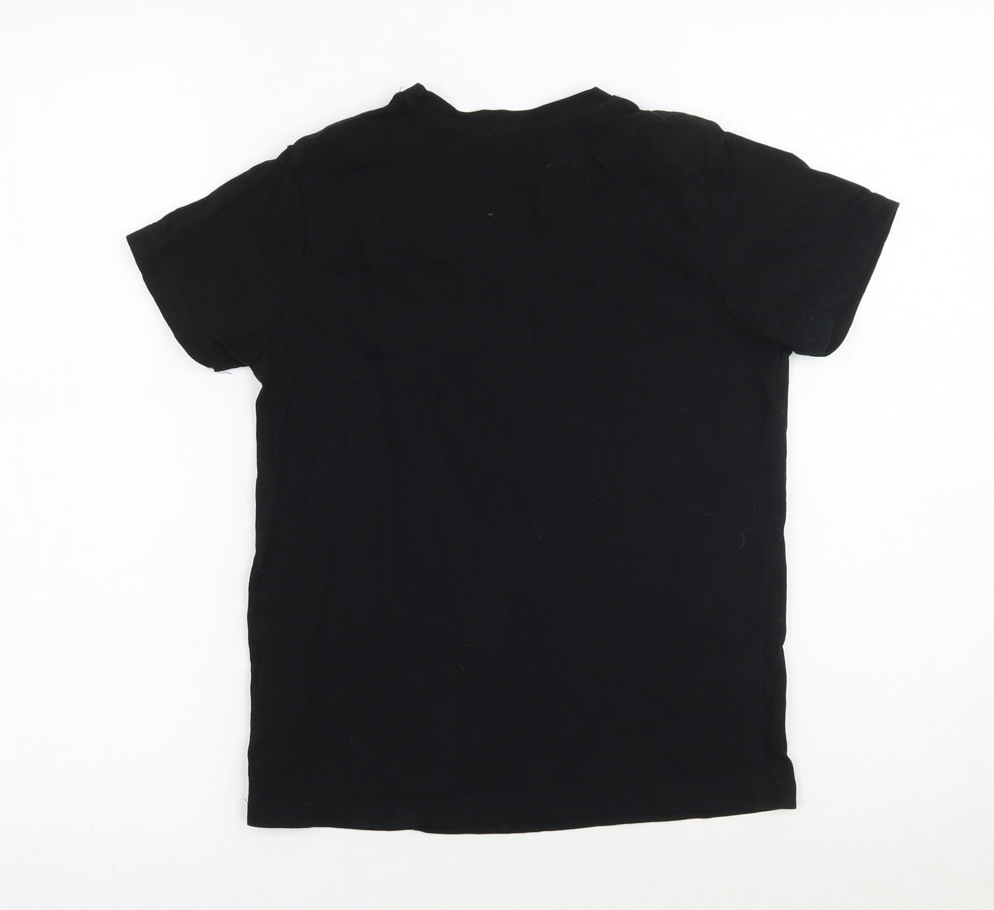 Primark Boys Black   Basic T-Shirt Size 9-10 Years