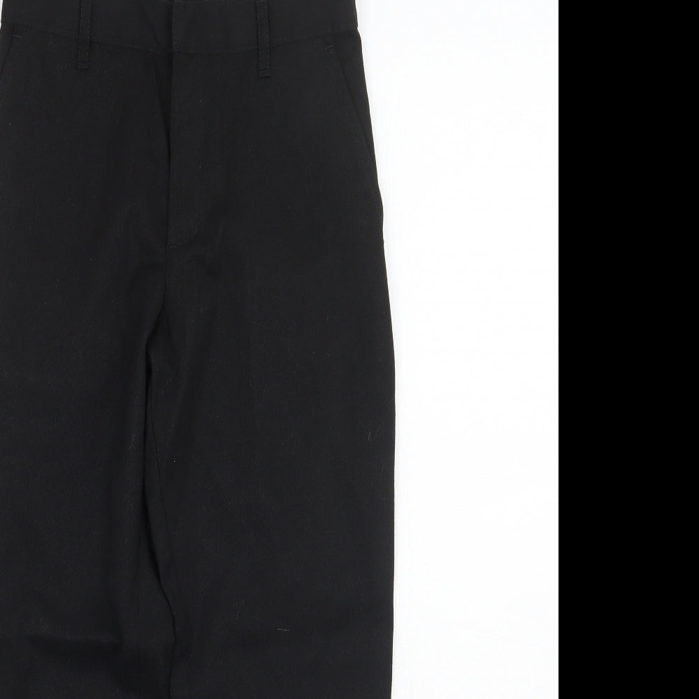 George Boys Black   Capri Trousers Size 7-8 Years