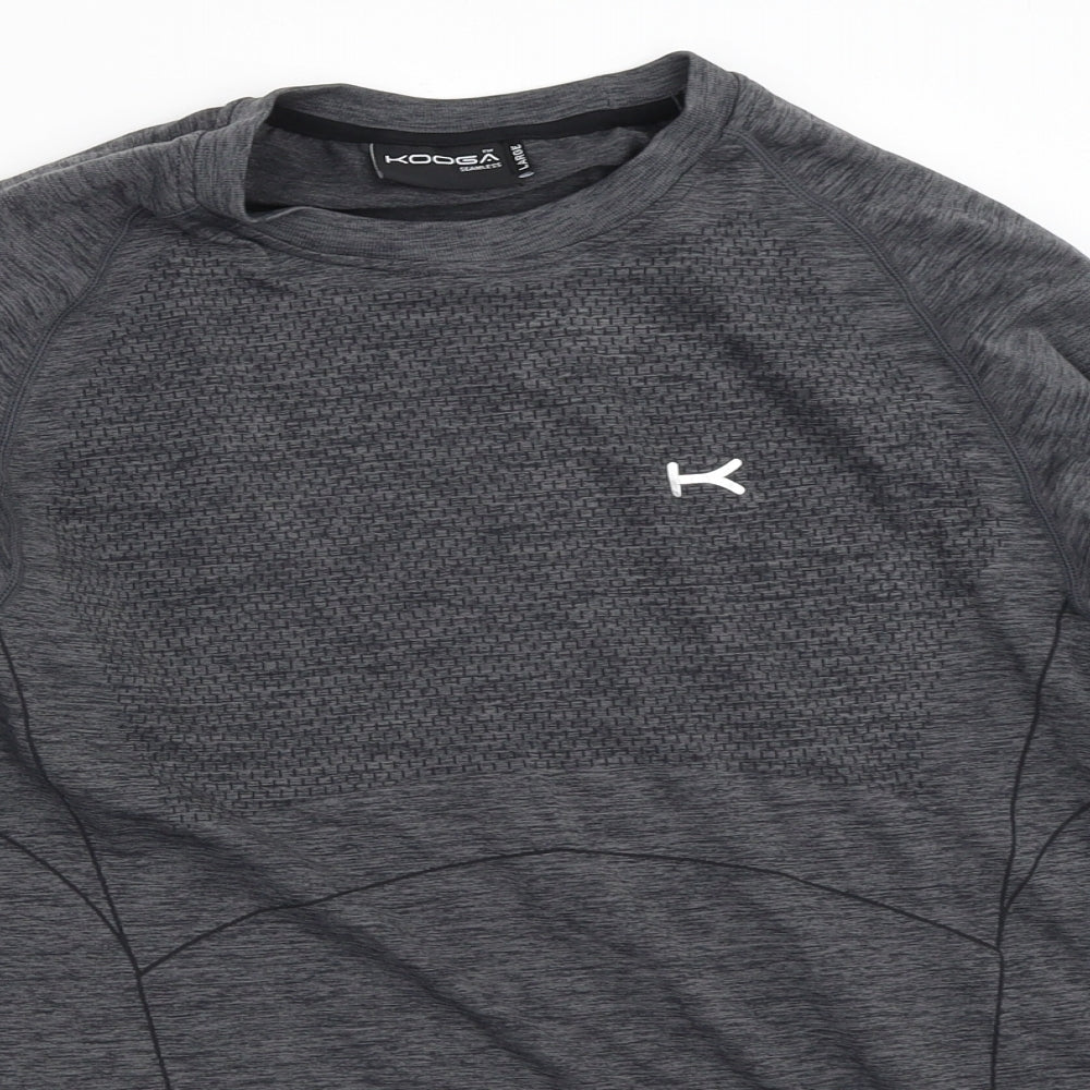 Kooga Mens Grey   Basic T-Shirt Size L