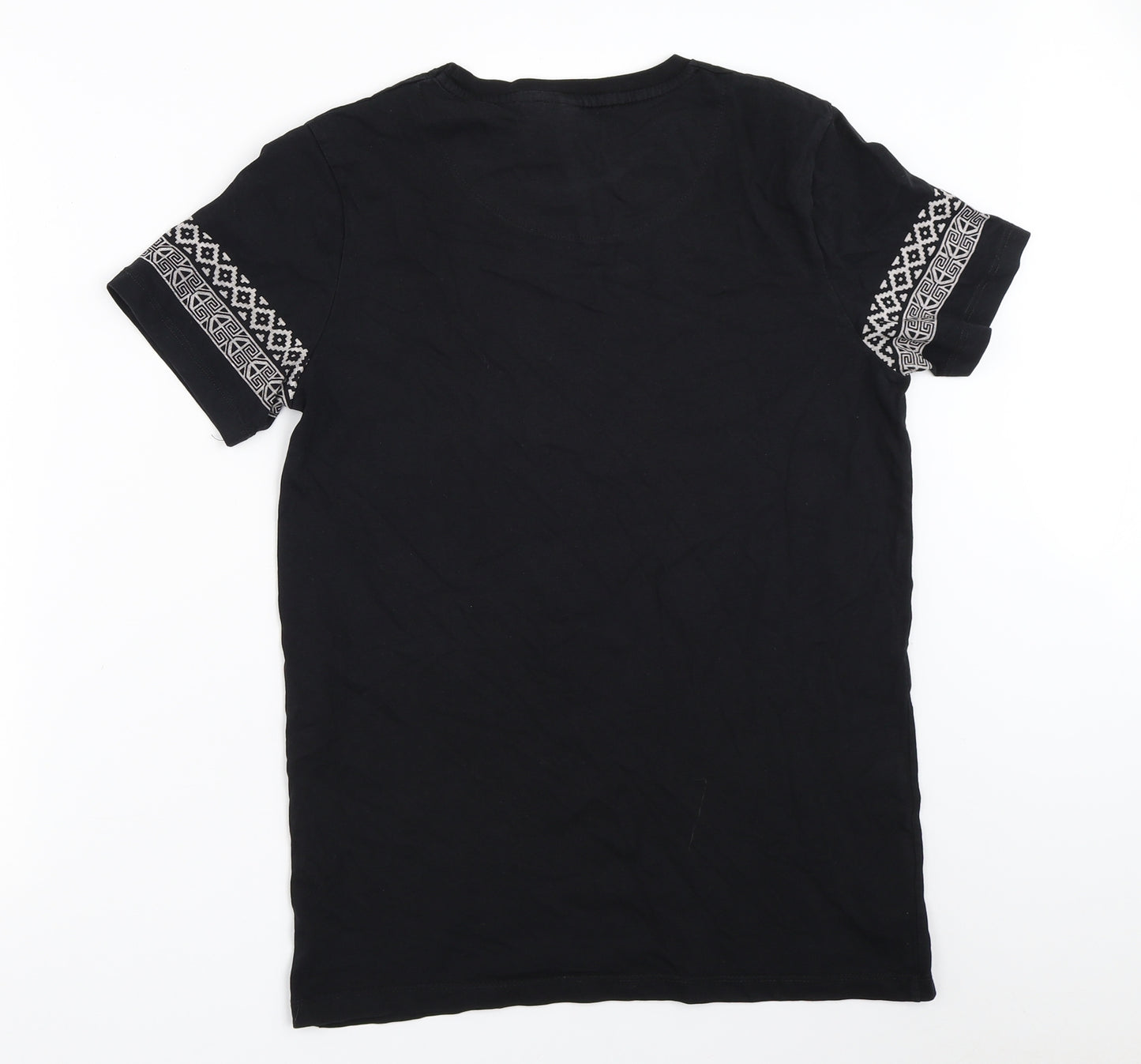 Criminal Damage Mens Black    T-Shirt Size S