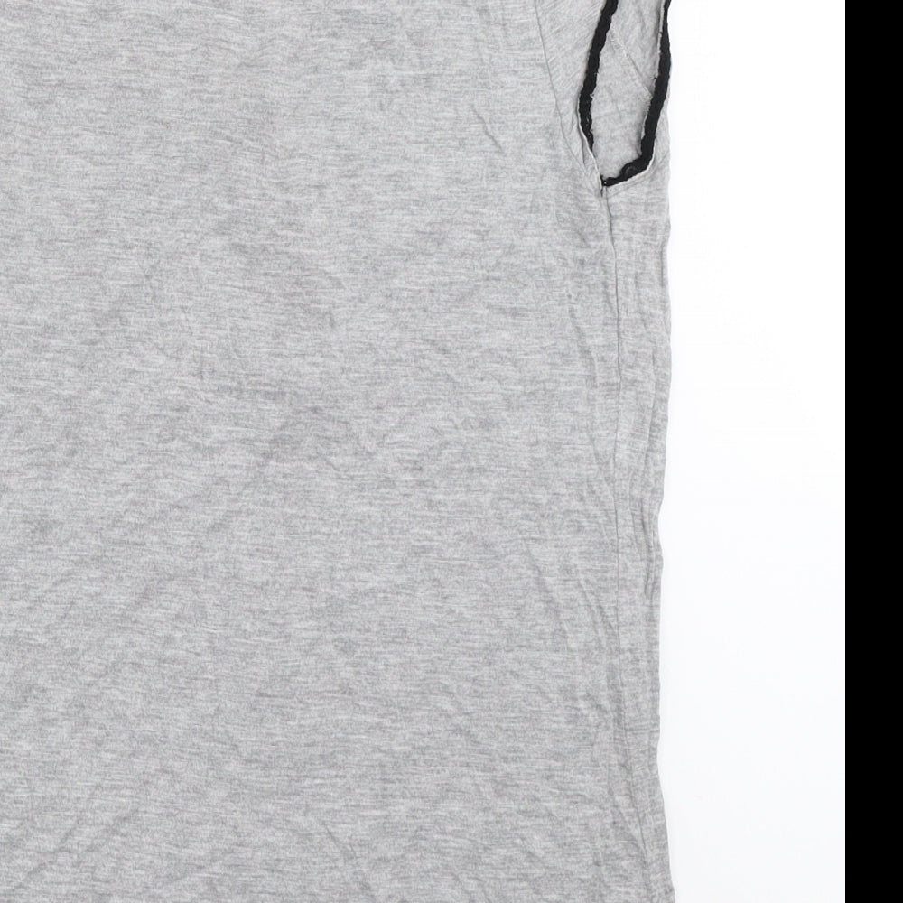 Oasis Womens Grey   Basic T-Shirt Size 14