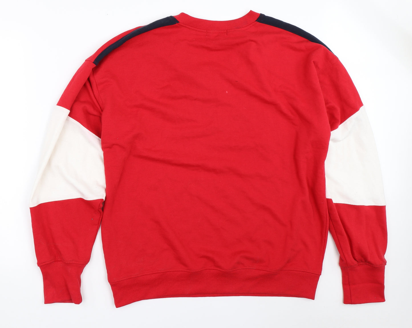 Missguided Womens Red   Pullover Sweatshirt Size 10  - oversized