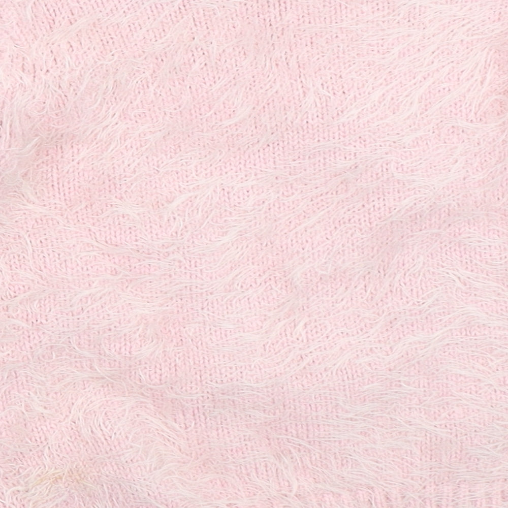 F&F Girls Pink   Pullover Jumper Size 8-9 Years