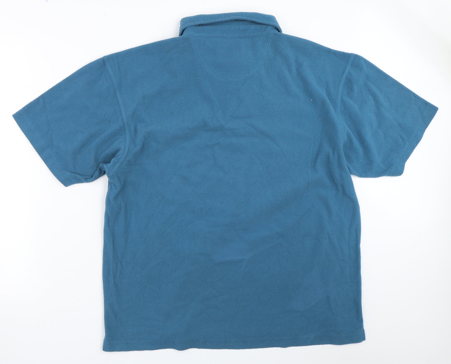 FILA Mens Blue  Fleece  T-Shirt Size L