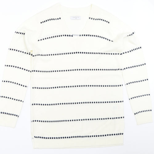 Papaya Womens Ivory   Pullover Jumper Size 8