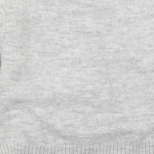 Primark Girls Grey   Pullover Jumper Size 7-8 Years