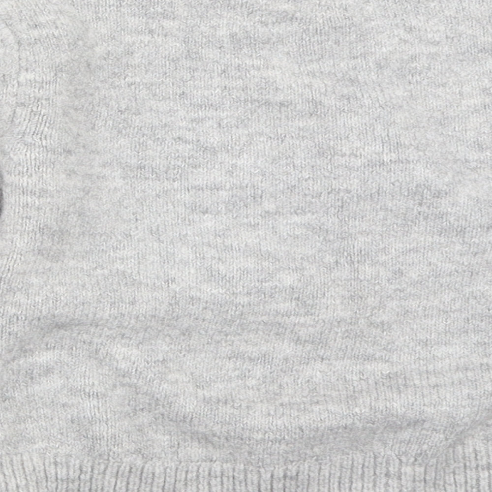 Primark Girls Grey   Pullover Jumper Size 7-8 Years