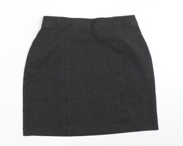 Marks and Spencer Womens Grey Mini Skirt Size 29 in