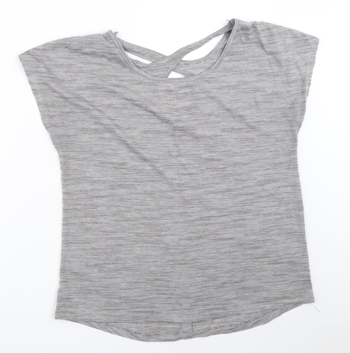 Matalan Womens Grey   Basic T-Shirt Size M