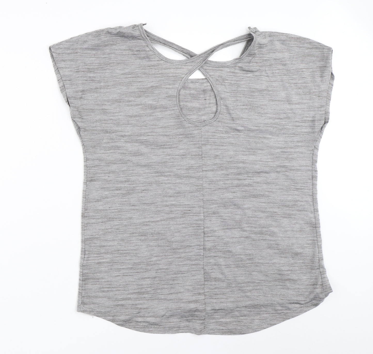 Matalan Womens Grey   Basic T-Shirt Size M