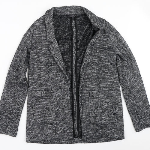 Topshop Womens Black   Jacket  Size 8
