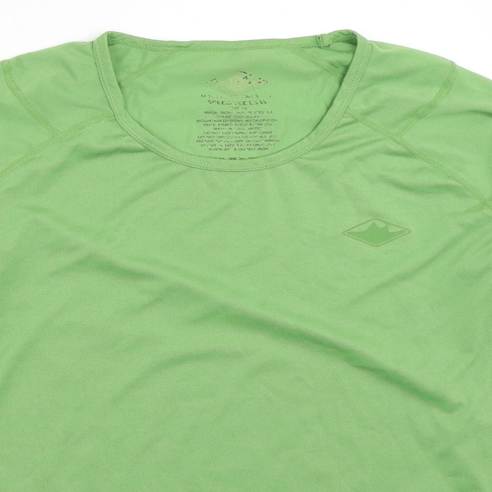 Mountain Designs Womens Green   Basic T-Shirt Size 12