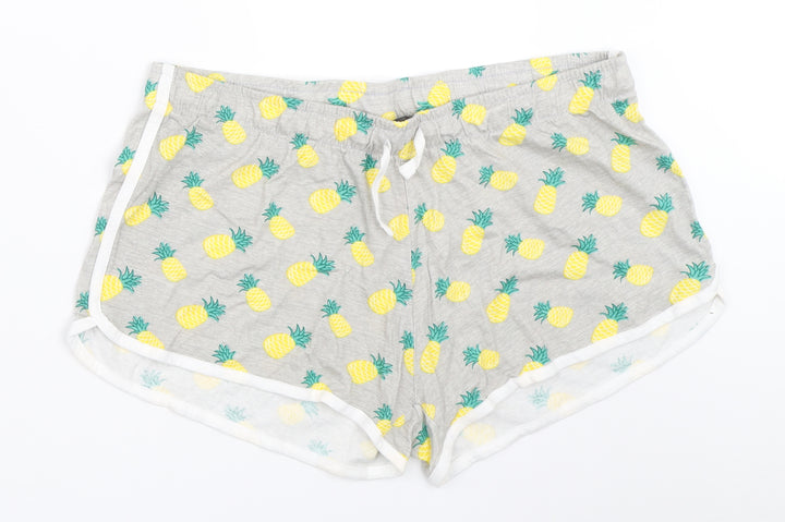 Primark Womens Grey Hot Pants Shorts Size L