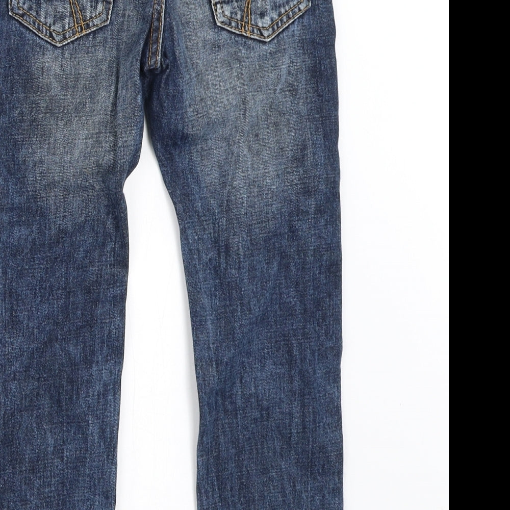 Marks and Spencer Boys Blue  Denim Straight Jeans Size 4-5 Years