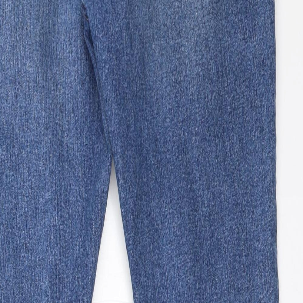 Marks and Spencer Girls Blue  Denim Bootcut Jeans Size 13-14 Years