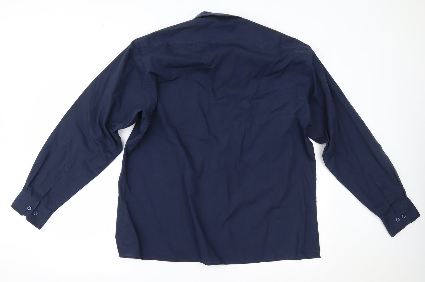 Premier Mens Blue    Dress Shirt Size 16.5