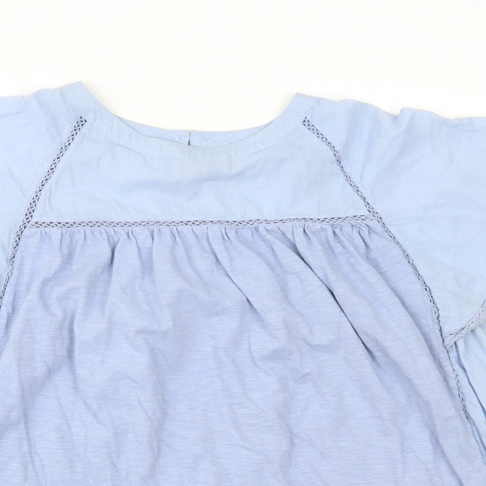 Per Una Womens Blue   Basic Blouse Size 16