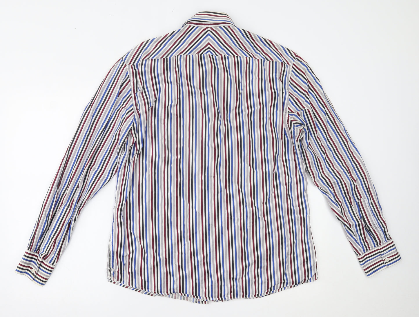 Blazer Mens Multicoloured Striped   Button-Up Size L