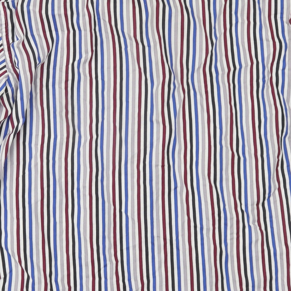 Blazer Mens Multicoloured Striped   Button-Up Size L