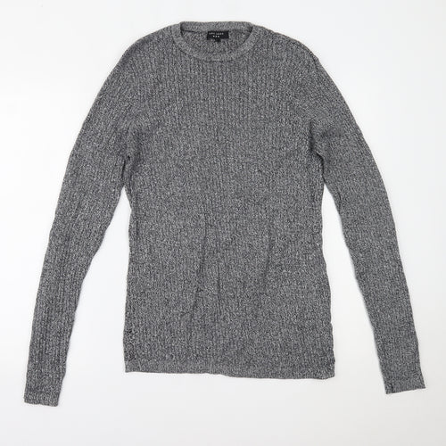 New Look Mens Grey   Pullover Jumper Size L