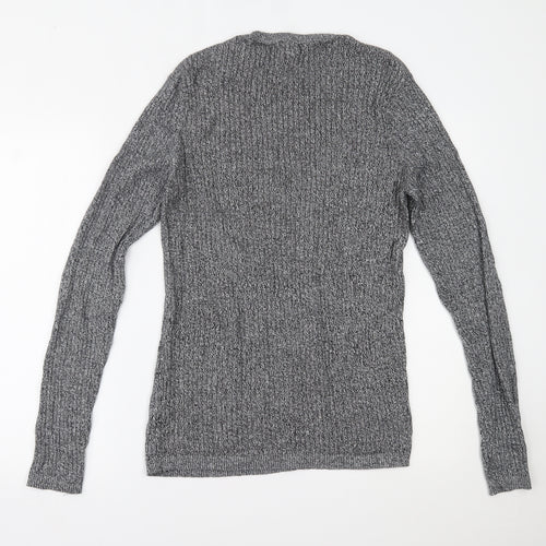New Look Mens Grey   Pullover Jumper Size L