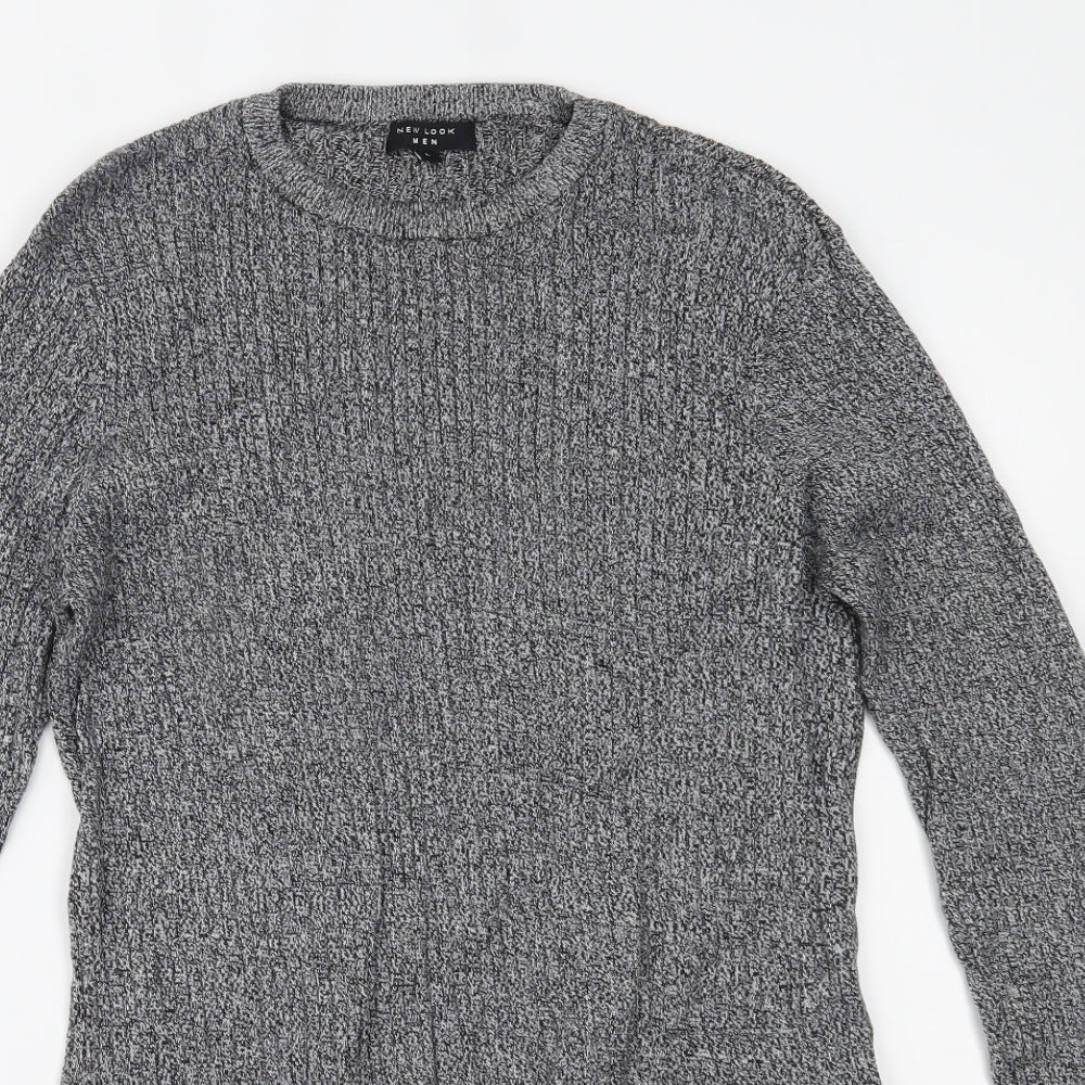 New Look Mens Grey   Pullover Jumper Size L