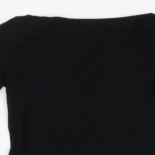 Dorothy Perkins Womens Black   Basic Blouse Size 10