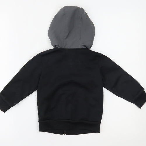 adidas Boys Black   Jacket  Size 2-3 Years