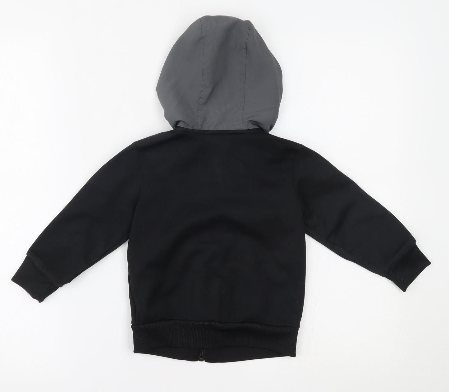 adidas Boys Black   Jacket  Size 2-3 Years