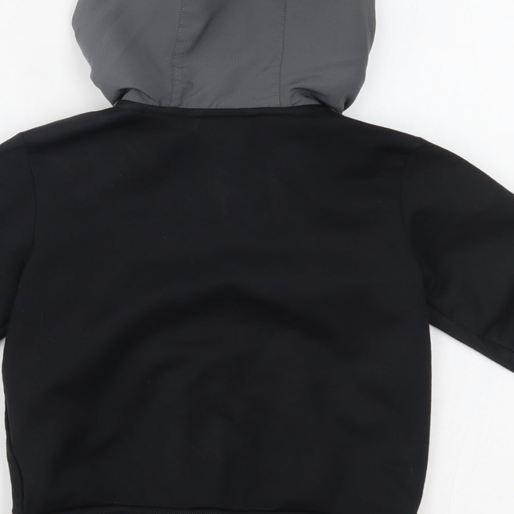 adidas Boys Black   Jacket  Size 2-3 Years
