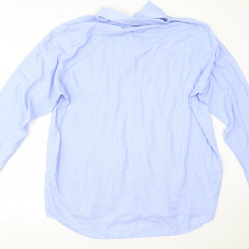 F&F Mens Blue    Dress Shirt Size 2XL