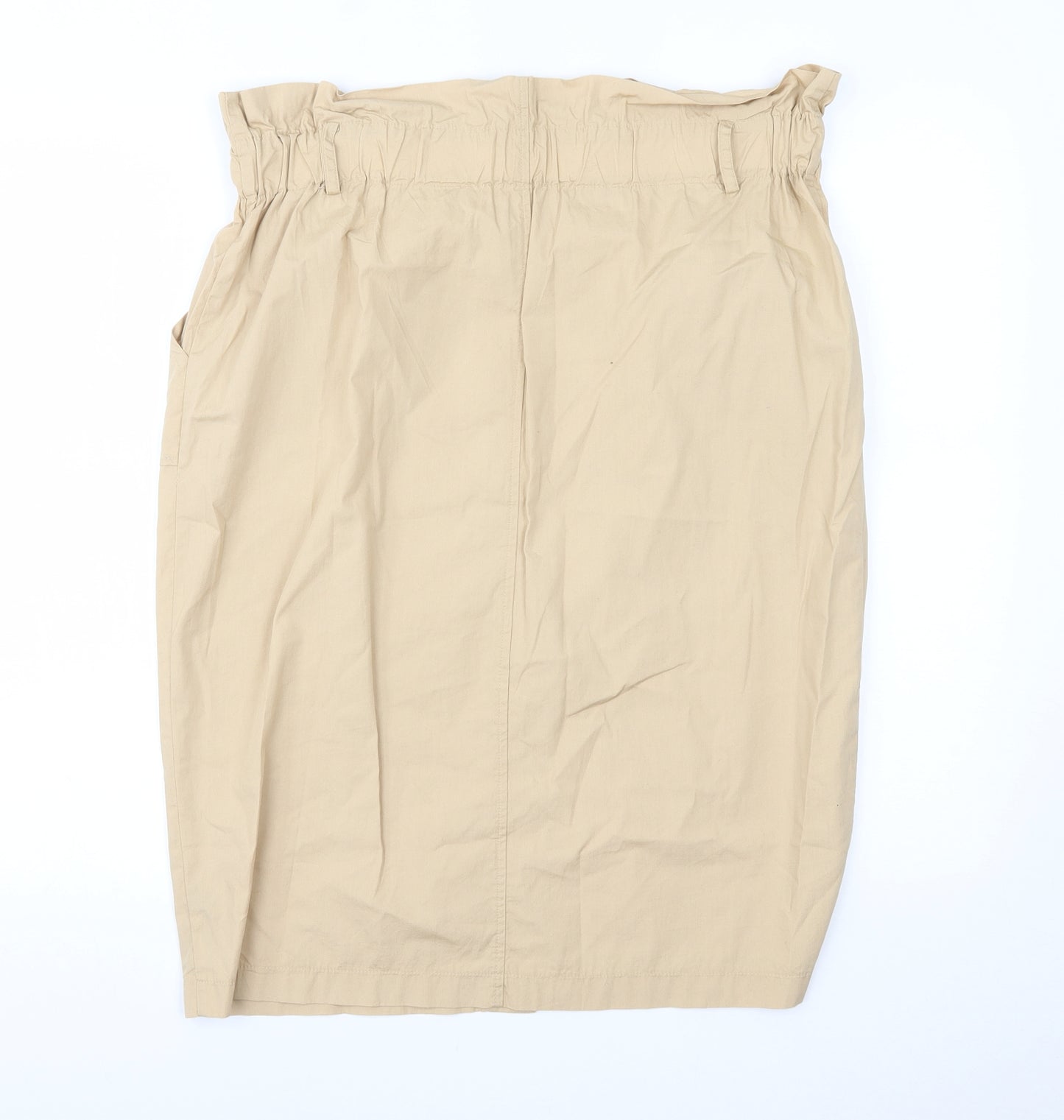 George Womens Beige   Straight & Pencil Skirt Size 14