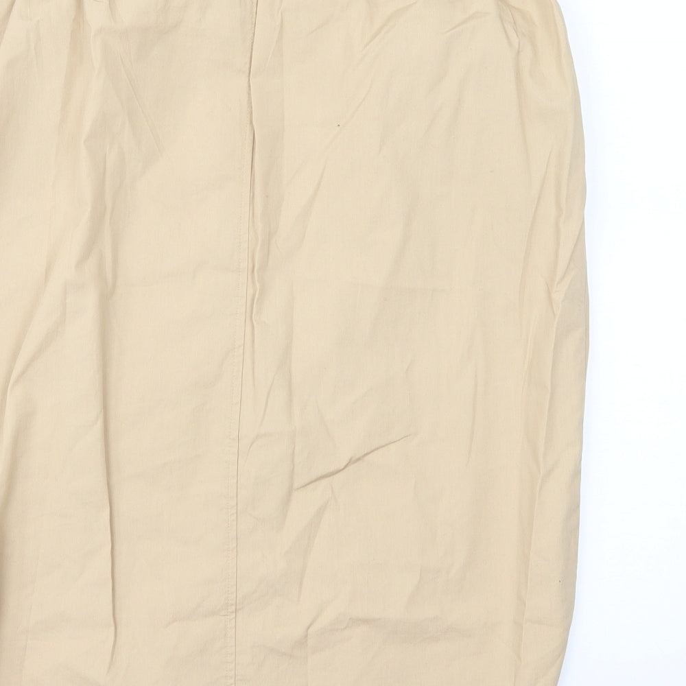 George Womens Beige   Straight & Pencil Skirt Size 14
