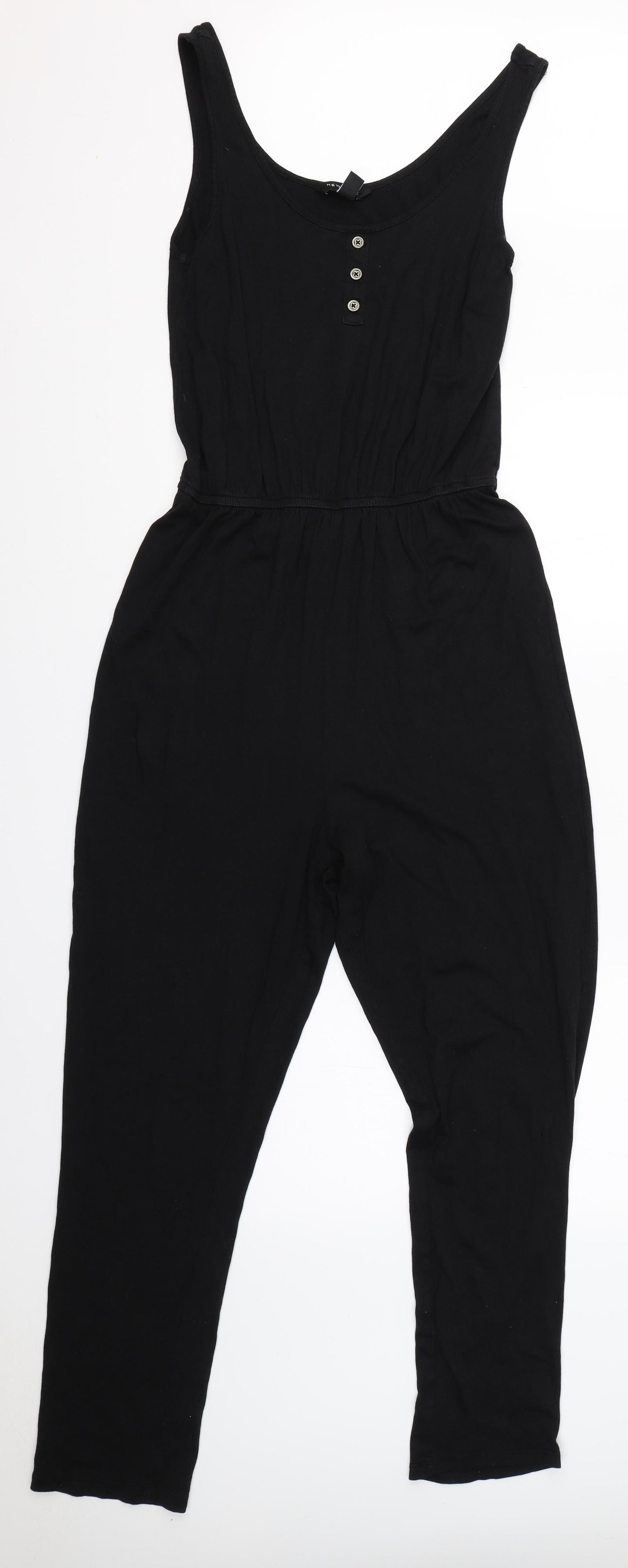 New Look Womens Black   Jumpsuit One-Piece Size 12