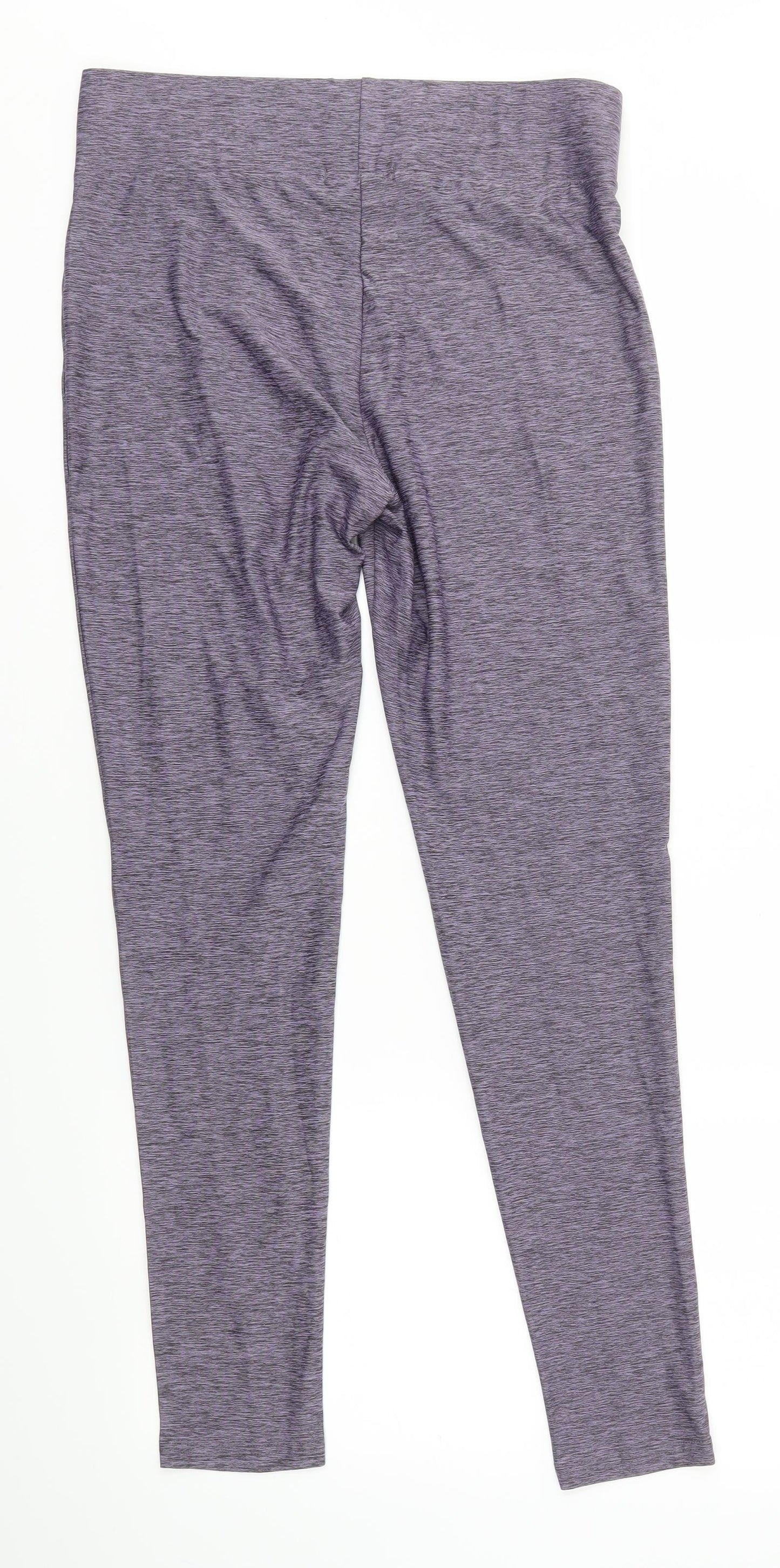 PEP &CO Womens Purple   Jogger Leggings Size 14 L28 in