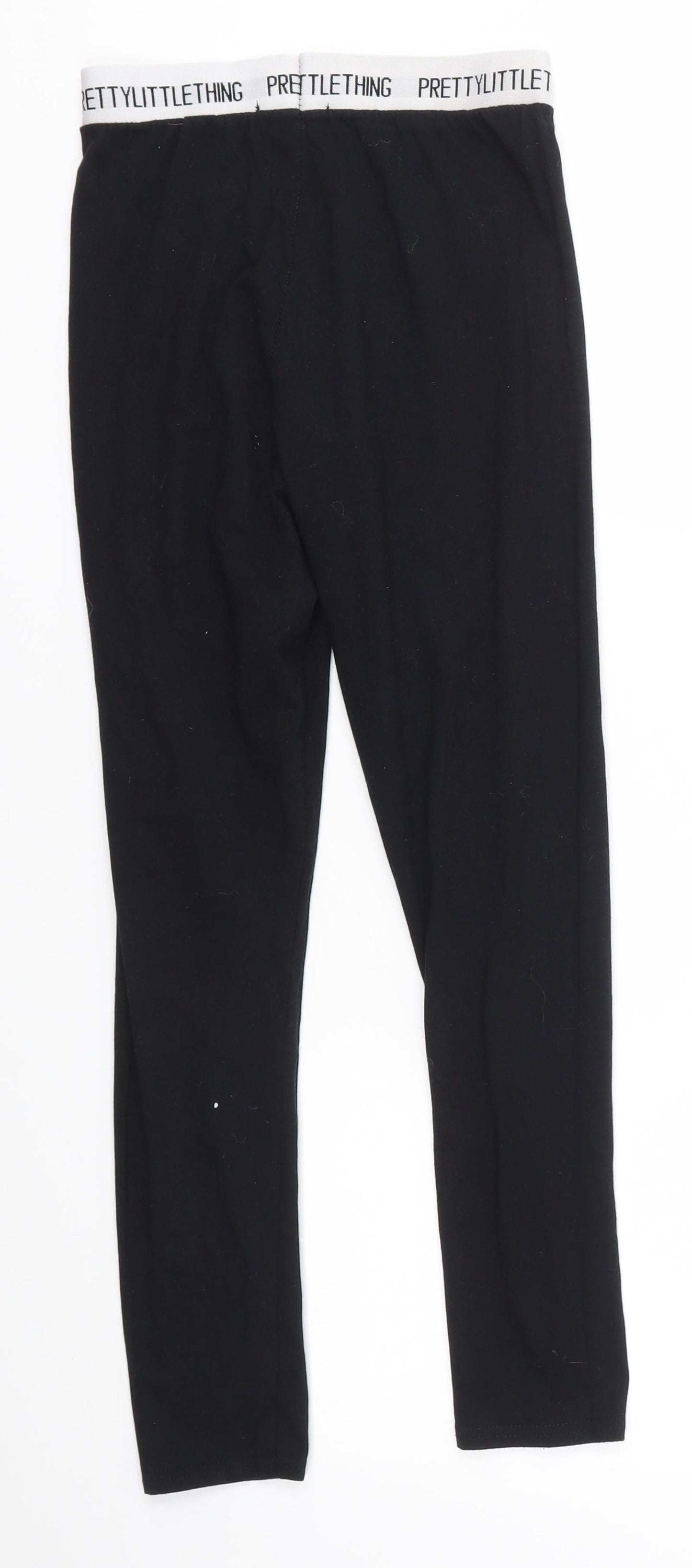 PRETTYLITTLETHING Womens Black   Jegging Leggings Size 8 L26 in