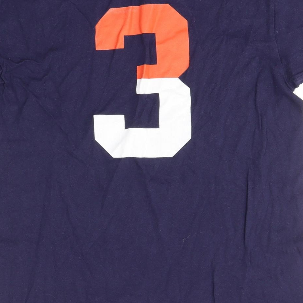 Undefeated Mens Blue    T-Shirt Size M