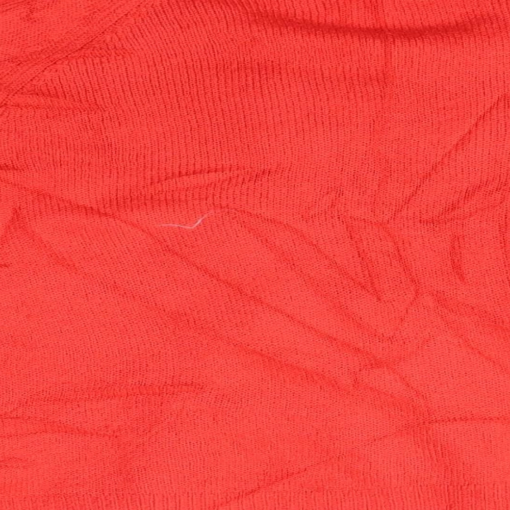 Jacqueline De Yong Womens Red   Pullover Jumper Size M