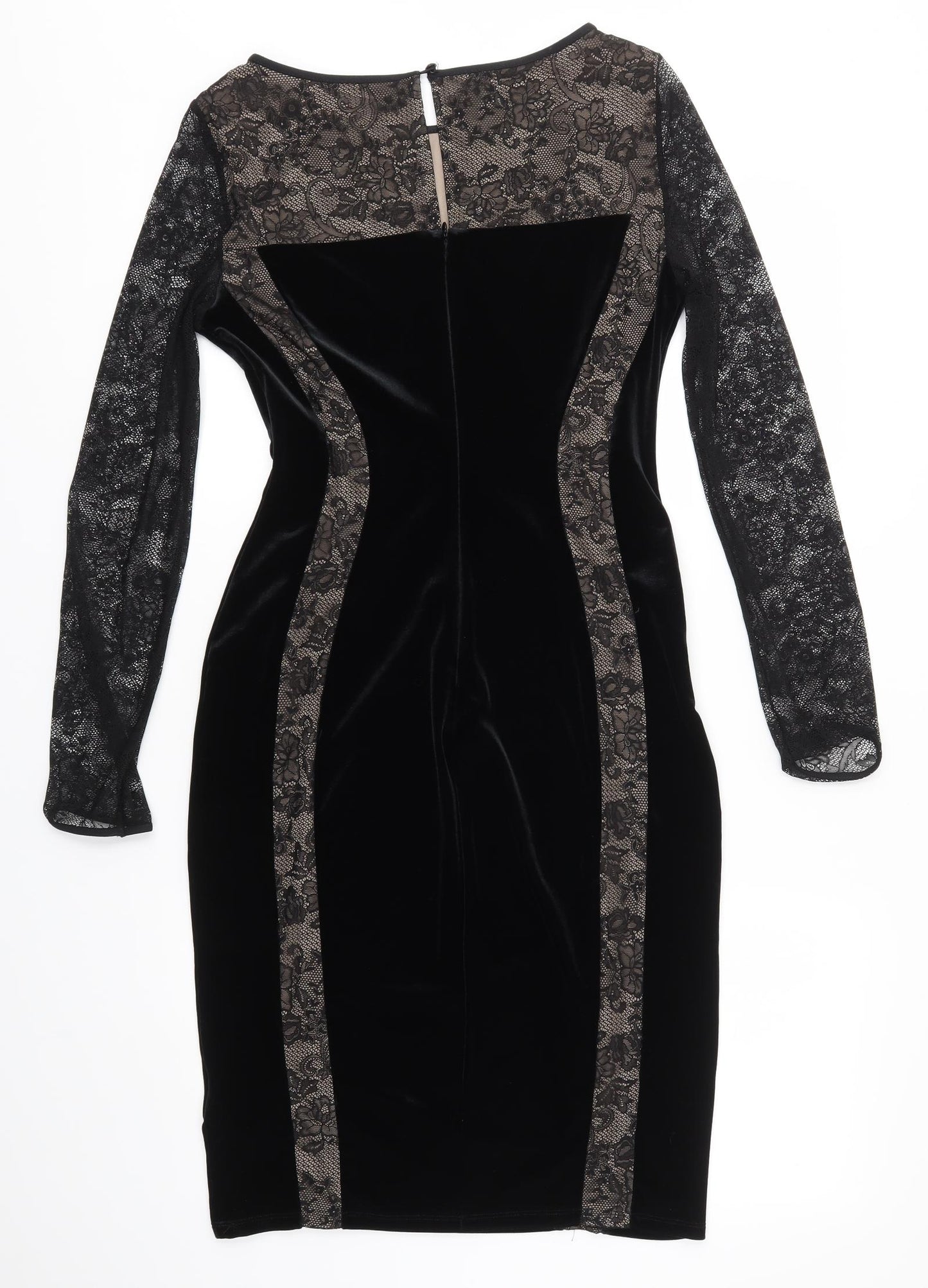 M&S Womens Black   Bodycon  Size 10
